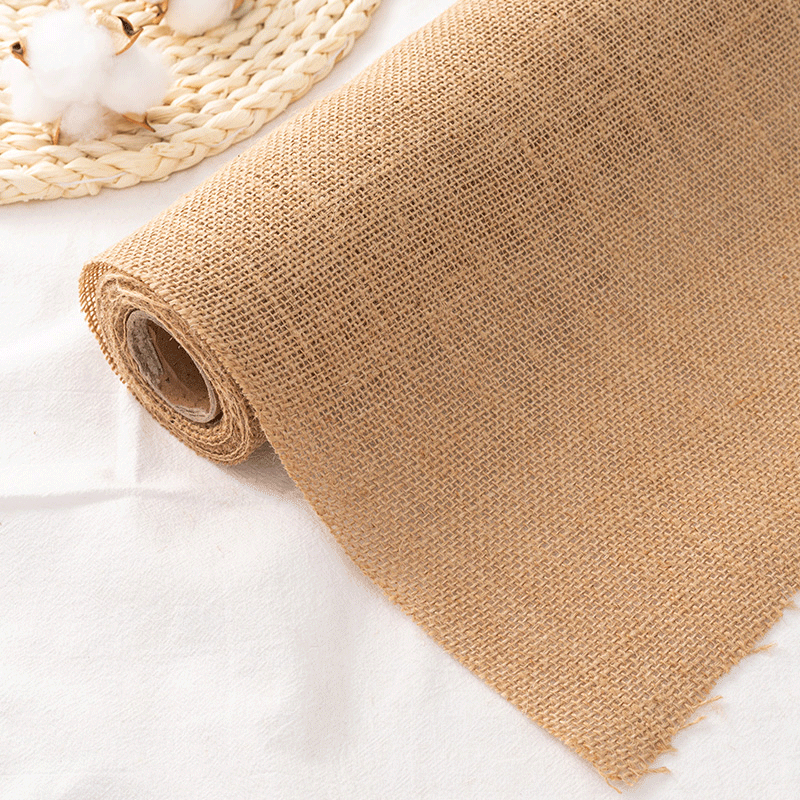 Natural Jute Burlap Fabric Roll for Bouquet Wrapping – Floral Supplies Store