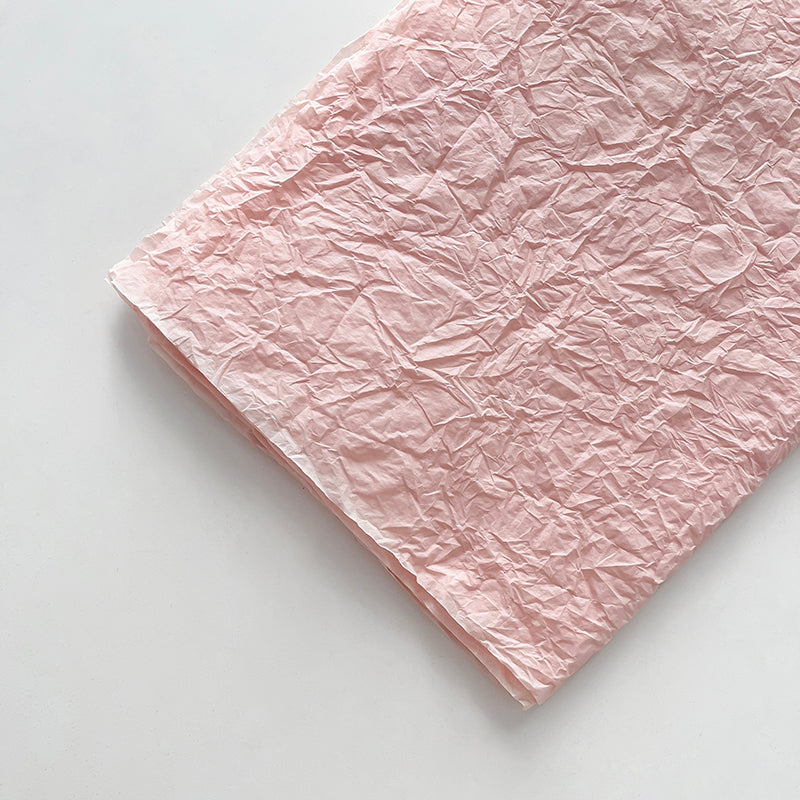 10pcs Wrinkled Bouquet Wrap Paper (52x52cm)