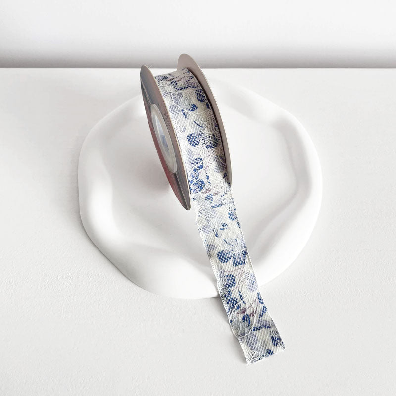 Floral Lace Embroidery Ribbon (3.8cmx8Yd)