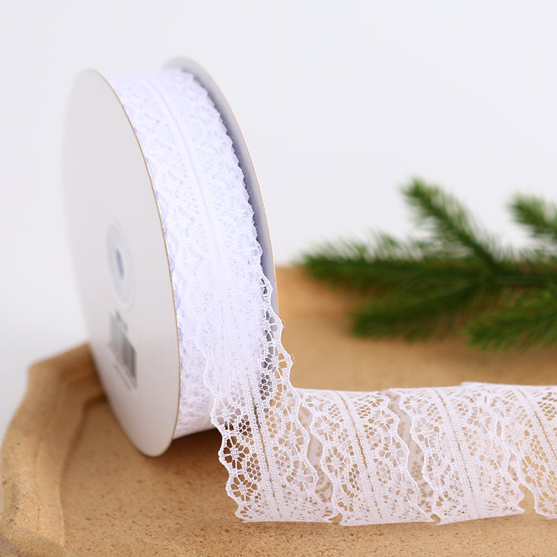 Lace Floral Gift Wrapping Ribbon (30mmx50Yd)