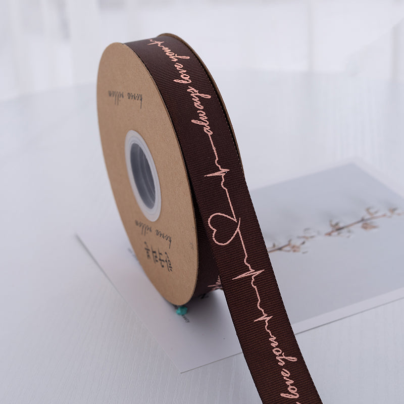 ALWAYS LOVE YOU Grosgrain Ribbon (25mmx50Yd)