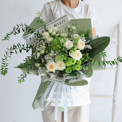 20pcs Newspaper Florist Wrap Paper (58x58cm)