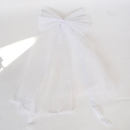 Large Tulle Gift Bow for Bouquet Decoration