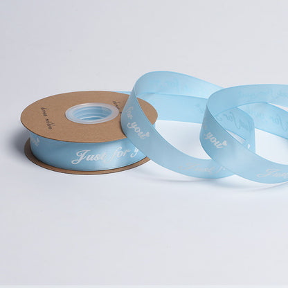 JUST FOR YOU Bouquets Ribbon (25mmx38Yd)