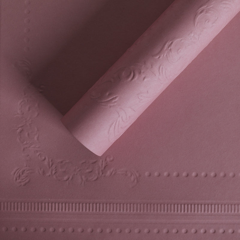 Floral Embossed Bouquet Wrap Paper Pack 20 (53x53cm)