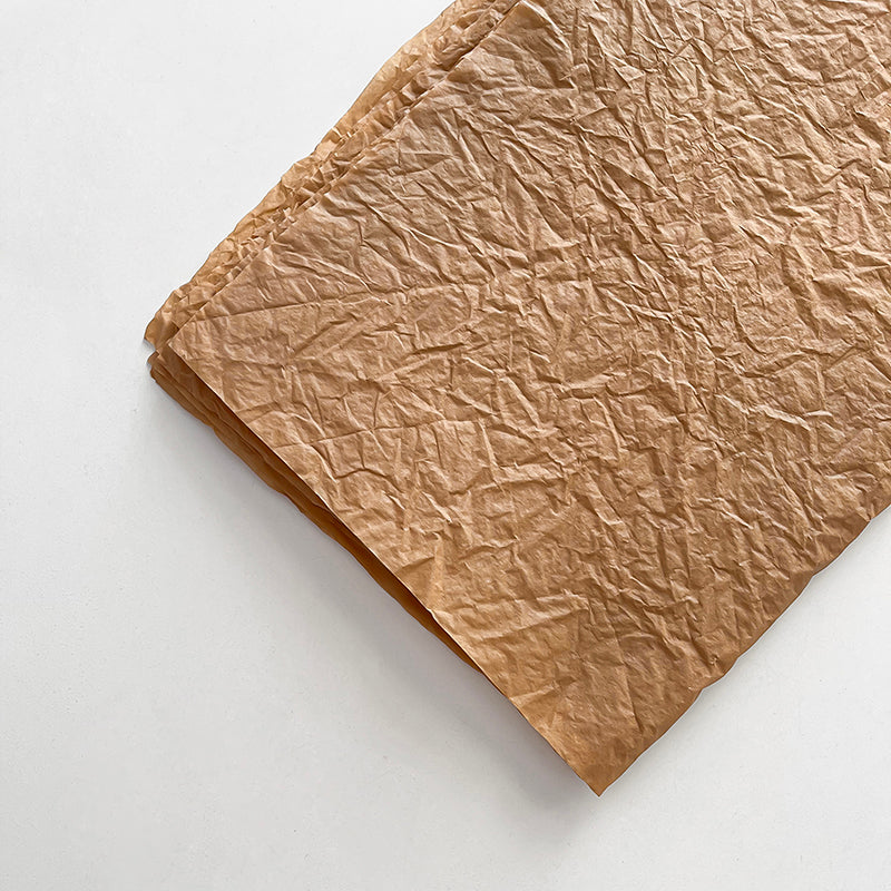 10pcs Wrinkled Bouquet Wrap Paper (52x52cm)