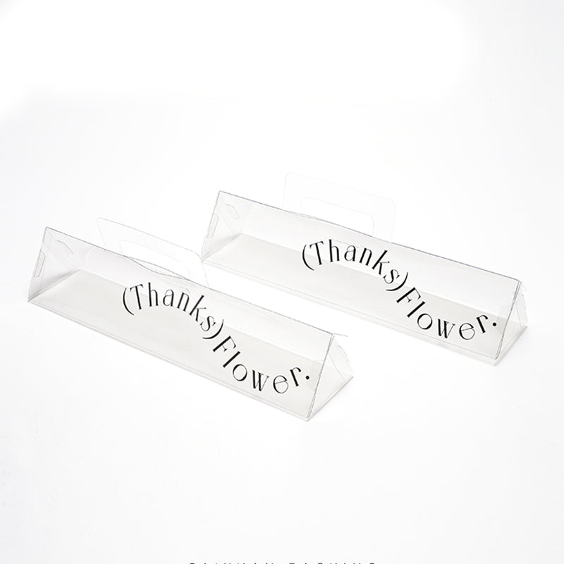 pvc box for single flower wrapping