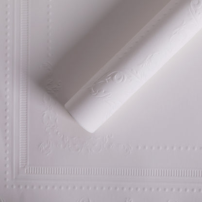 Floral Embossed Bouquet Wrap Paper Pack 20 (53x53cm)