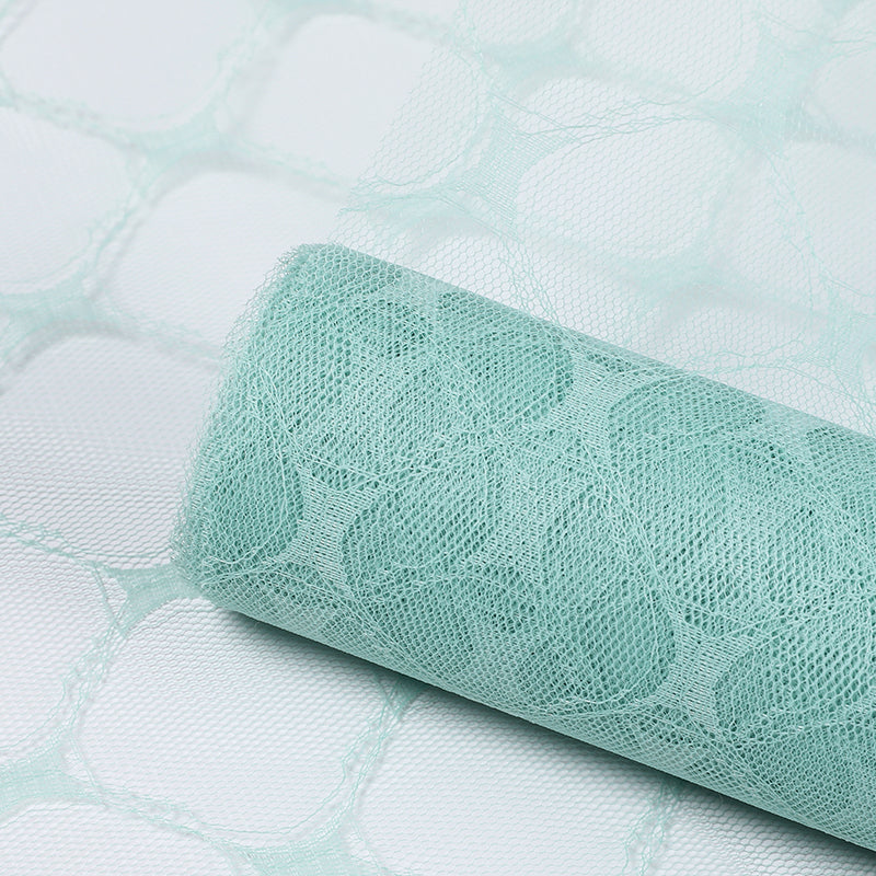 Checker Tulle Roll for Bouquet Gift Packaging 50cmx5yards