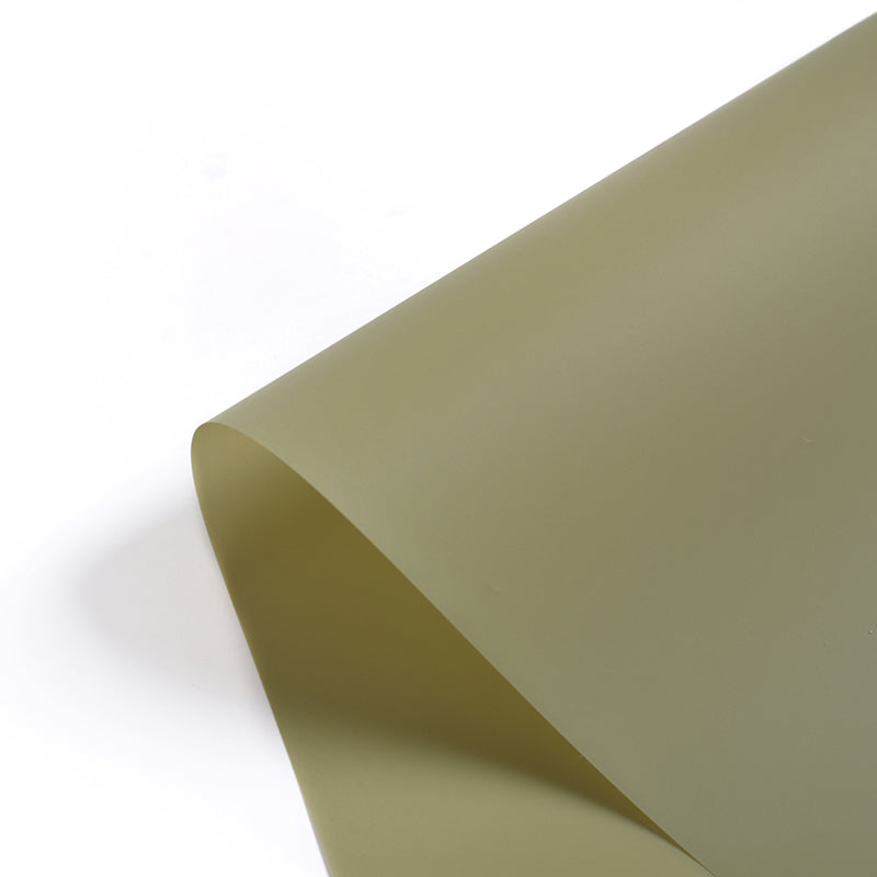 English Translucent Matte Flower Wrapping Paper