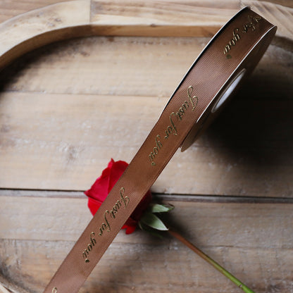 Just for You Grosgrain Ribbon for Flower Wrapping (25mmx50Yd)
