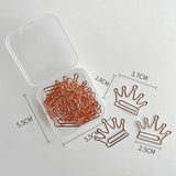 Load image into Gallery viewer, Crown Bunny Heart Shape Cute Paper Clips