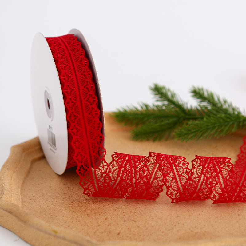 Lace Floral Gift Wrapping Ribbon (30mmx50Yd)