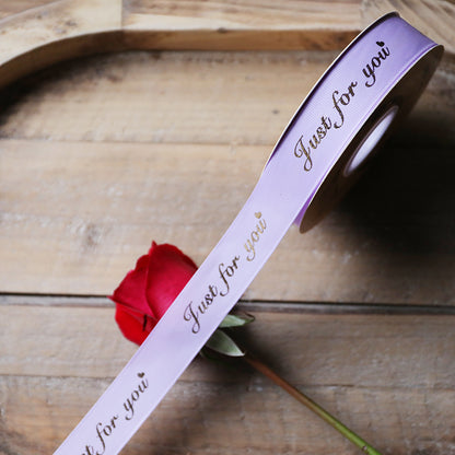 Just for You Grosgrain Ribbon for Flower Wrapping (25mmx50Yd)