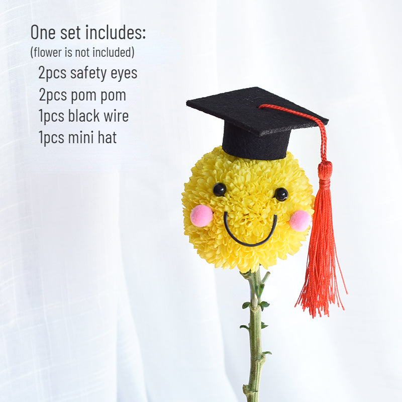 Pack of 10 Graduation Bouquet DIY Kit
