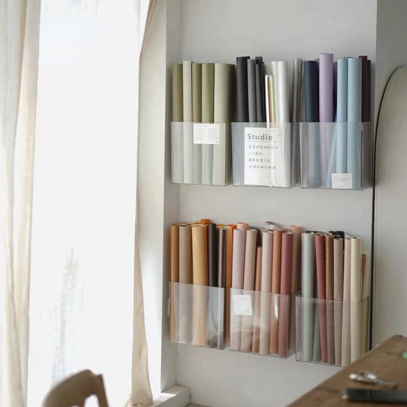 Wall-Mounted Clear Acrylic Storage Box