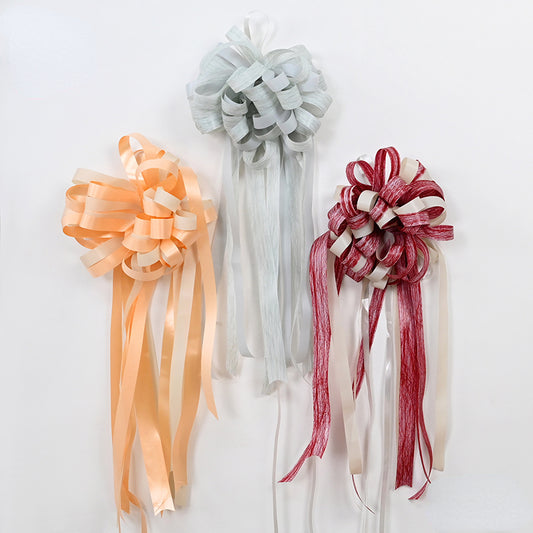 10pcs Large Pull String Gift Bows