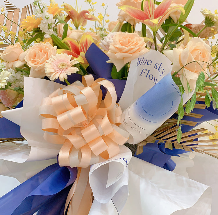 10pcs Large Pull String Gift Bows