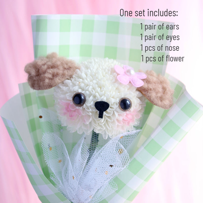 Puppy Flower DIY Material Kit (Set of 10)