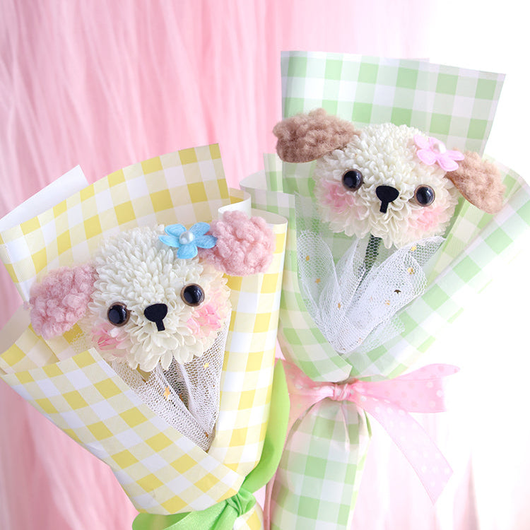 Puppy Flower DIY Material Kit (Set of 10)