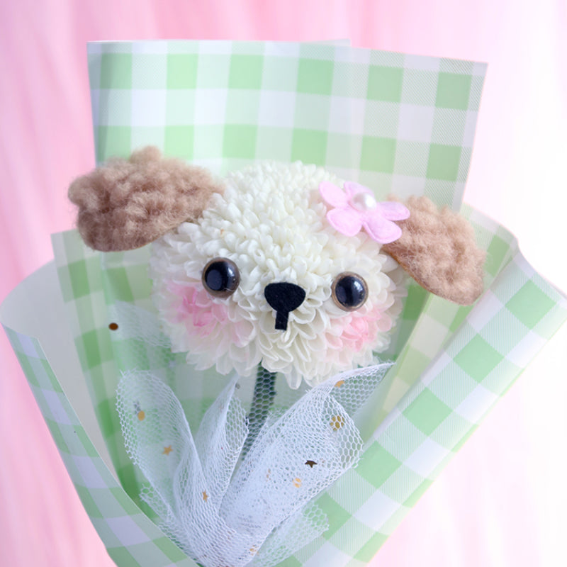 Puppy Flower DIY Material Kit (Set of 10)