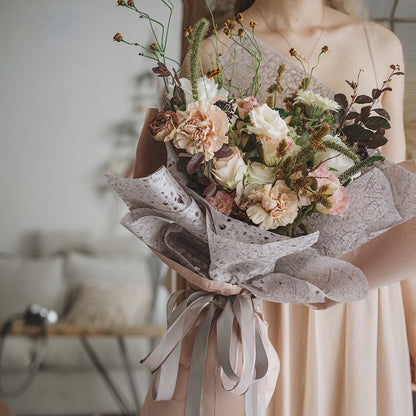 10pcs Natural Fiber Craft Paper for Bouquets (50x70cm)