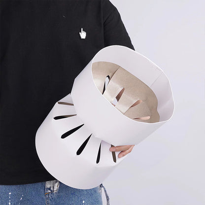 Support de bouquet rond en carton