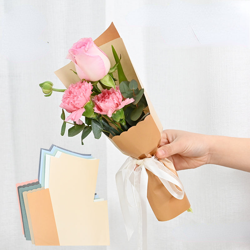 Hot Sale Embossed Paper Flower Bouquet Wrapping Paper for Flowers