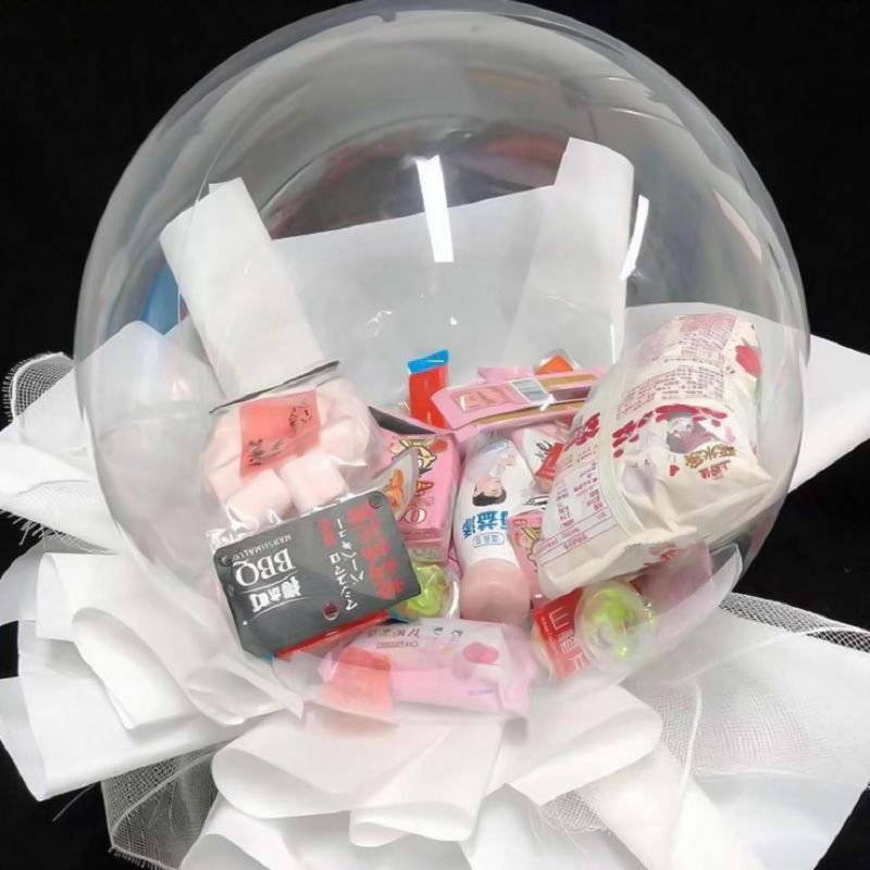 10pcs Heart Detail Bubble Wrap, Hot Pink PE Gift Packaging Bag