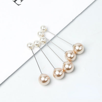 5 épingles à tête de perle pour bouquet de mariage