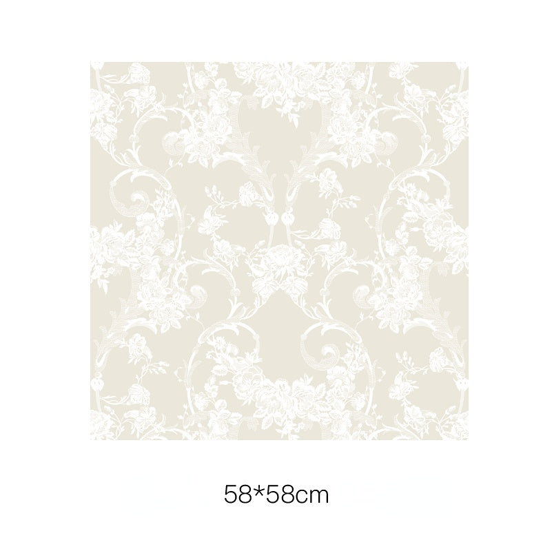 10pcs Floral Lace Print Bouquet Paper (58x58cm)