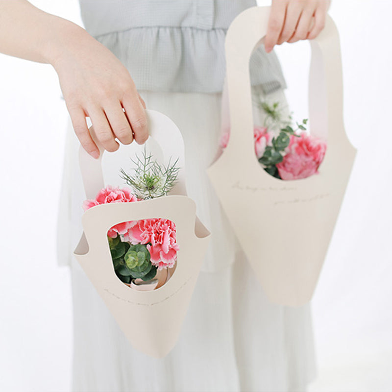 10 pcs Flower Packaging Bags Plastic Wrap for Bouquets – Floral