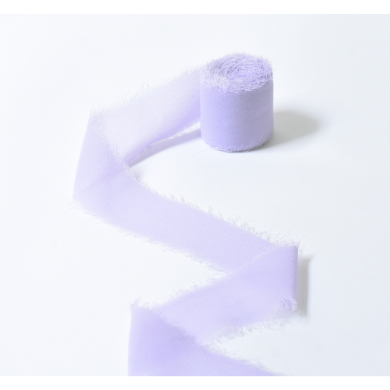 Frayed Edge Chiffon Ribbon for Floral Design (4cmx5m)