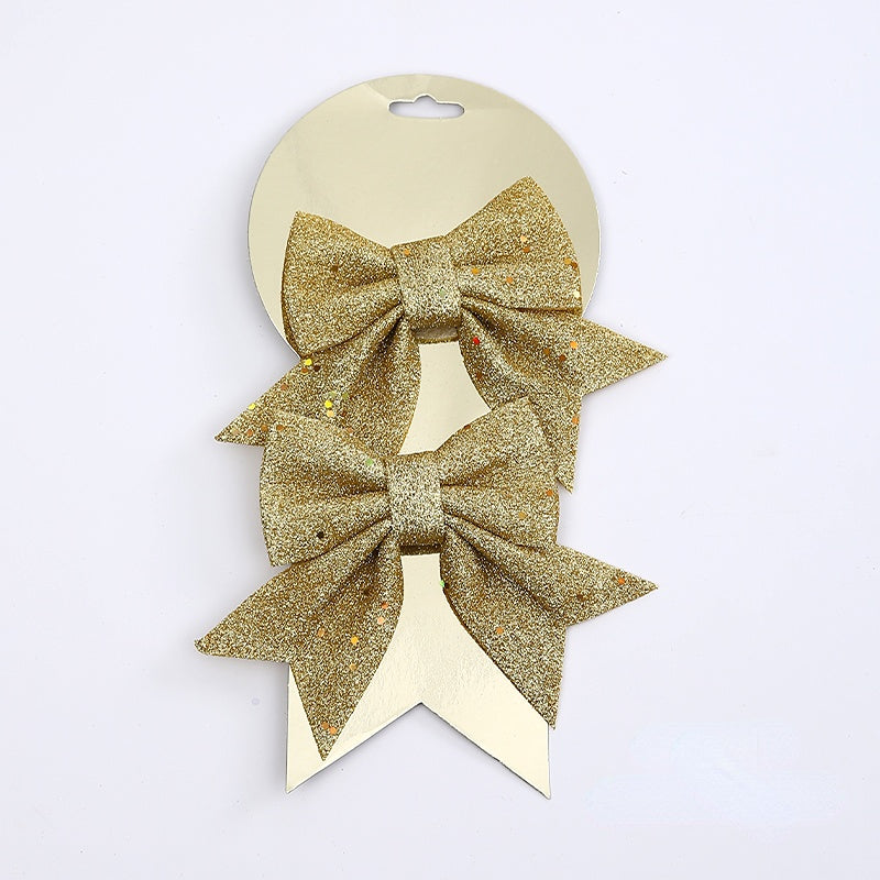 2pcs Glittering Decorative Gift Bows