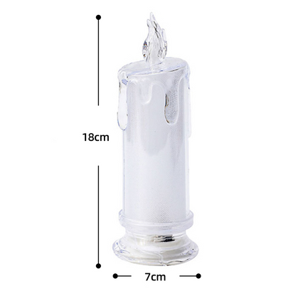 Flameless Led Pillar Candles Light