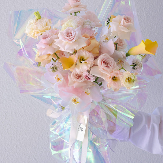 Holographic Cellophane Wrapping paper for flowers