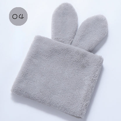 5pcs Bunny Ears Velvet Fabric Bouquet Packing Cloth