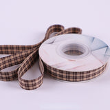 Load image into Gallery viewer, Double-sided Thick Plaid Ribbon (15mm X 10Yd)