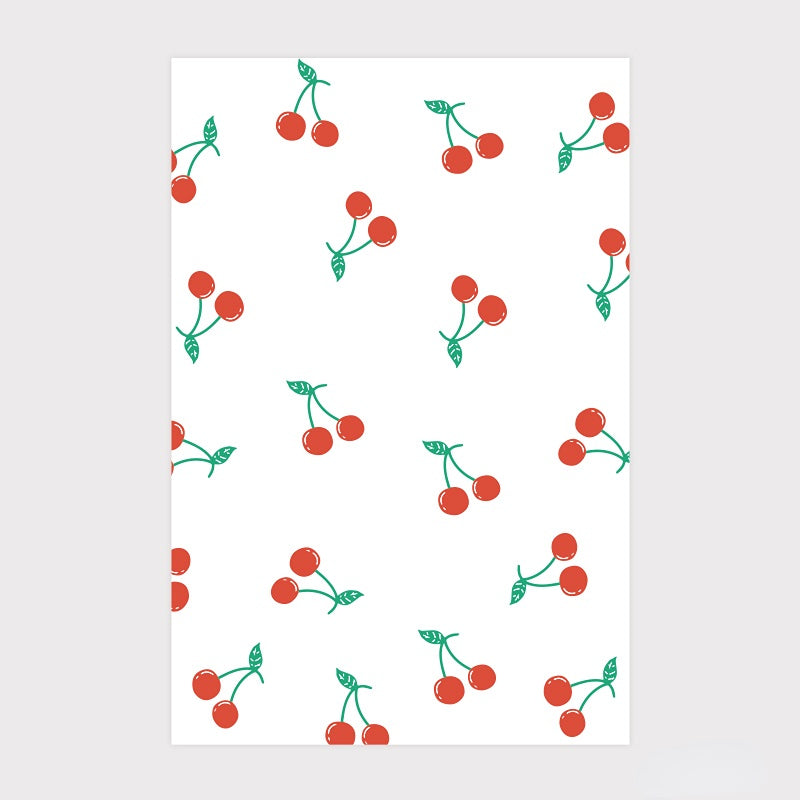 Strawberries Wrapping Paper Sheet & Gift Tag Set- In Store Only