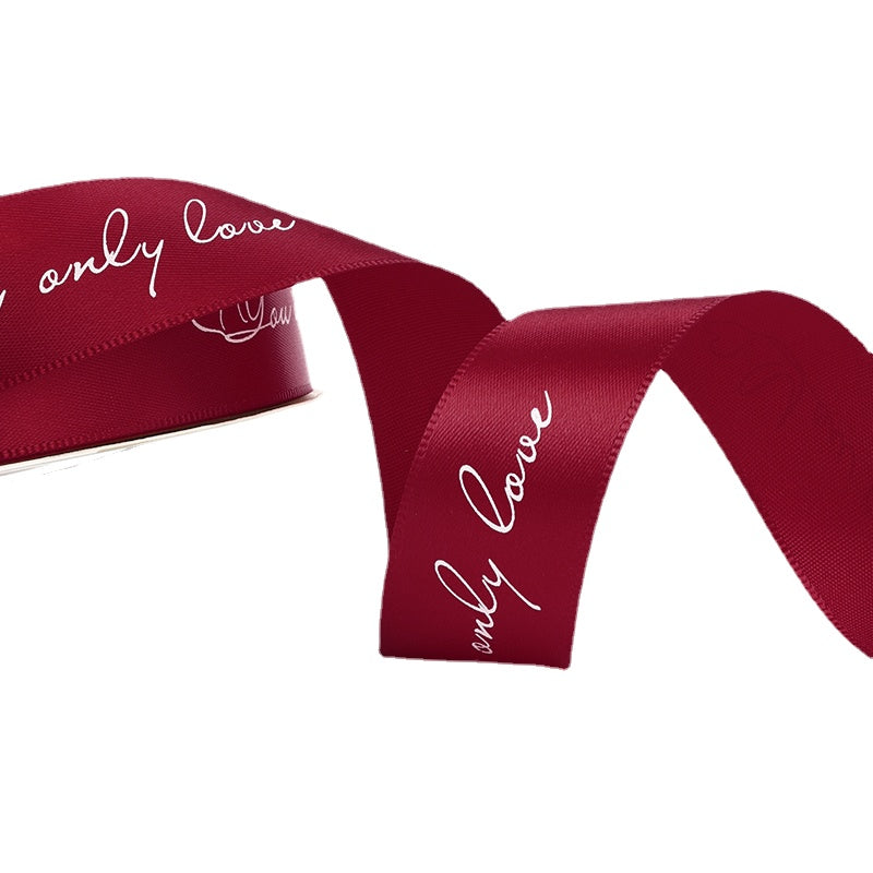 Valentine's Day Flower Gift Ribbon (2.5cmx45m)