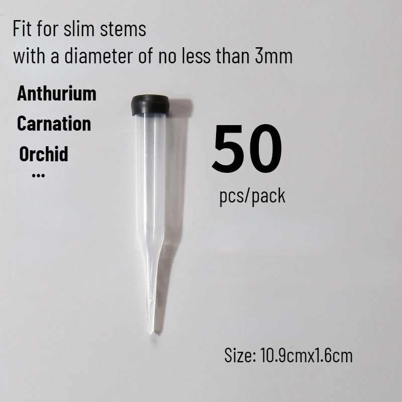  Floral Water Tubes with Pick