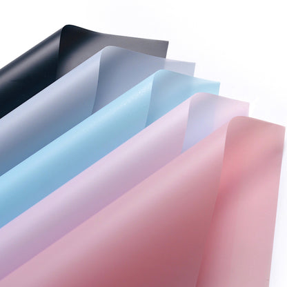 Matte Plastic Wrapping Paper for Bouquets