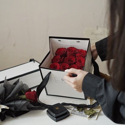 Square Gift Packaging Box with Lid