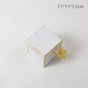 small square gold