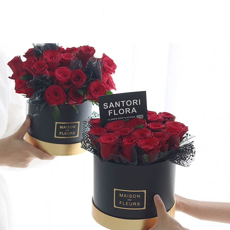 Set of 3 - Round Purple Hat Box Boxes - Storage Florist Home Gift Deco –  Titleys Flowers / Direct Florist Supplies