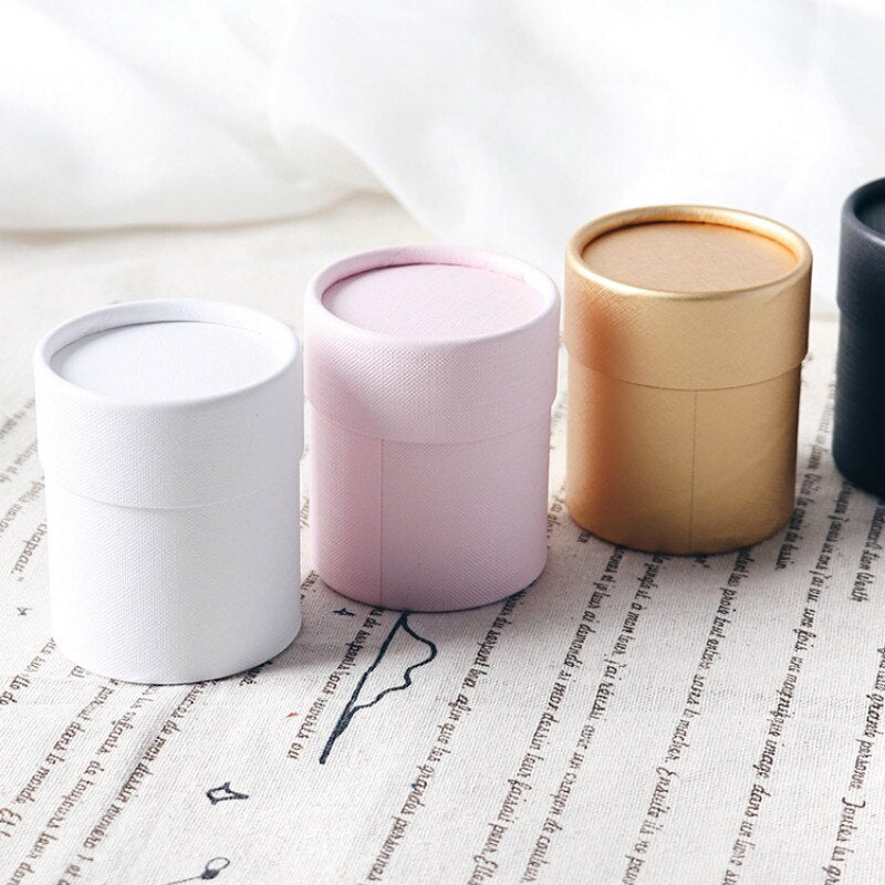Set of 6 Mini Size Round Floral Gift Boxes