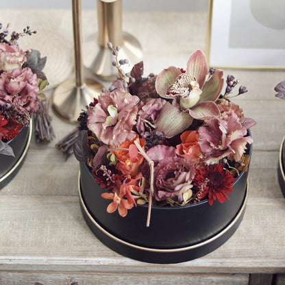 Round Flower Arrangement Box with Lid