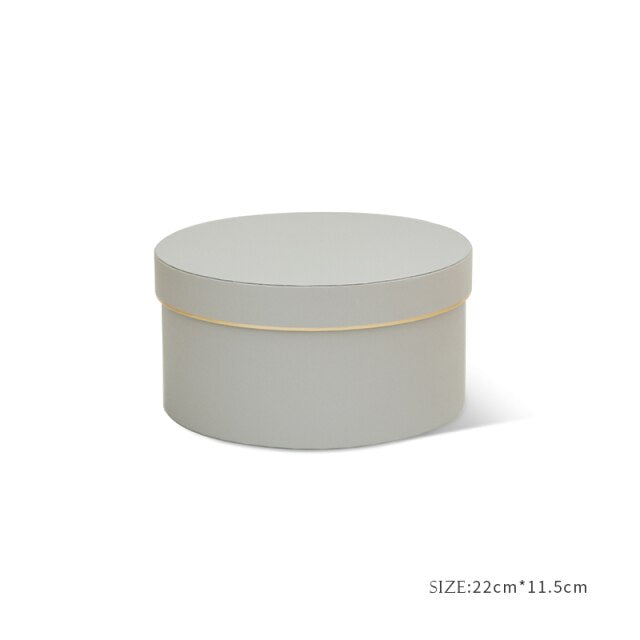 Round Flower Arrangement Box with Lid