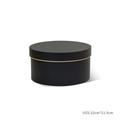round gift box for flowers
