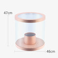 large pink box